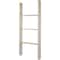 Ekena Millwork 19"W x 48"H x 3 1/2"D Vintage Farmhouse 3 Rung Ladder, Barnwood Decor Collection, Chalk Dust White DECR019X048X04LDRWH - alternate 3